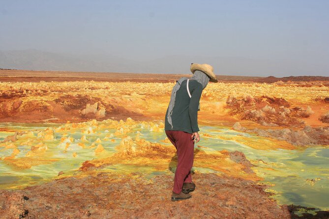 3-Day Danakil Depression Expedition - Day two: Dallol’s mineral colors and salt country