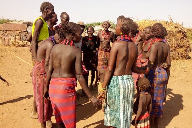 4 Days tour in omo valley. - Day 3: Karo body painting, the Omo River, and Jinka