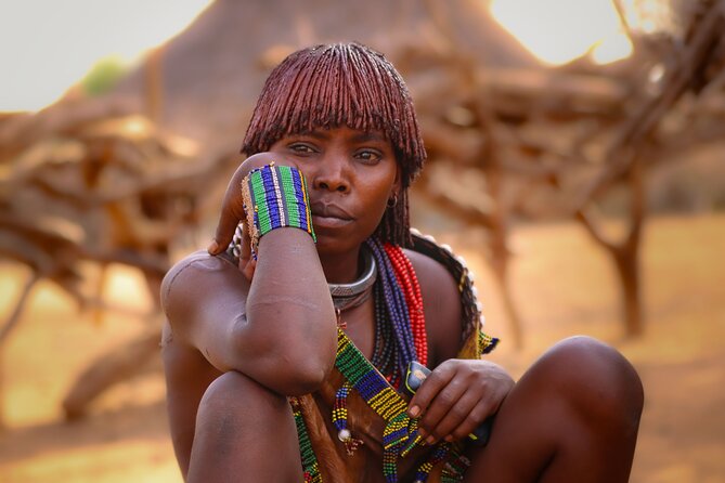 6-Day Omo Valley Cultural Private Tour - Day 3: Karo body painting and a Hamer family village