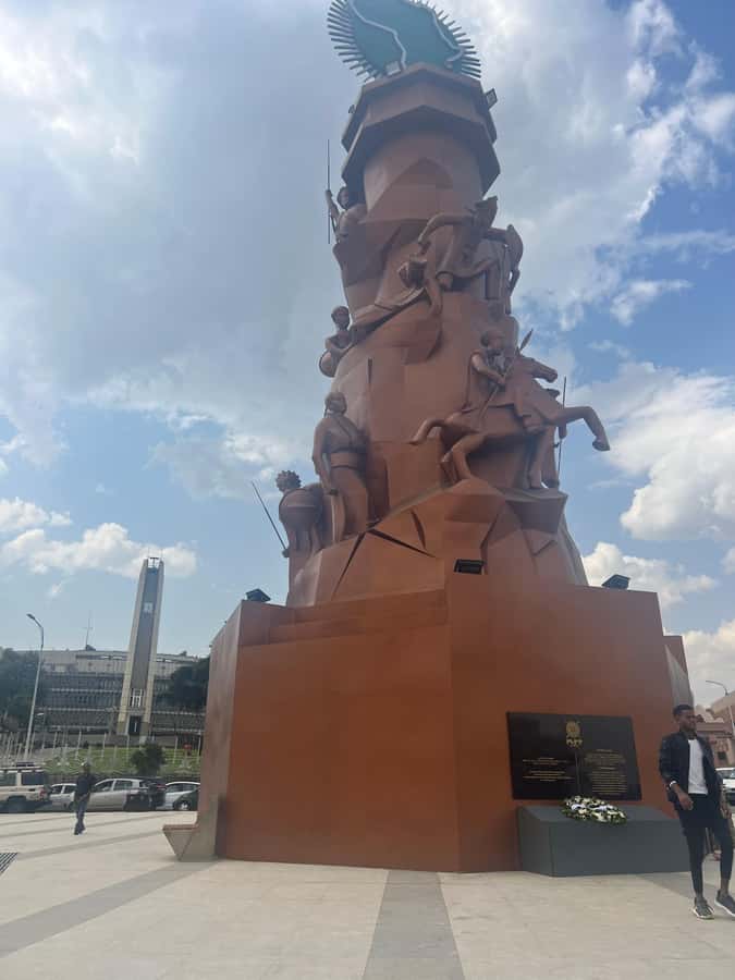 Addis Ababa: Full-Day City Tour with Hotel Pickup & Drop-off - Yekatit 12 Monument and the city’s difficult history