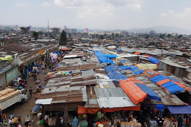Addis Ababa - Half Day Cultural Experience - Entering Mercato with a local guide