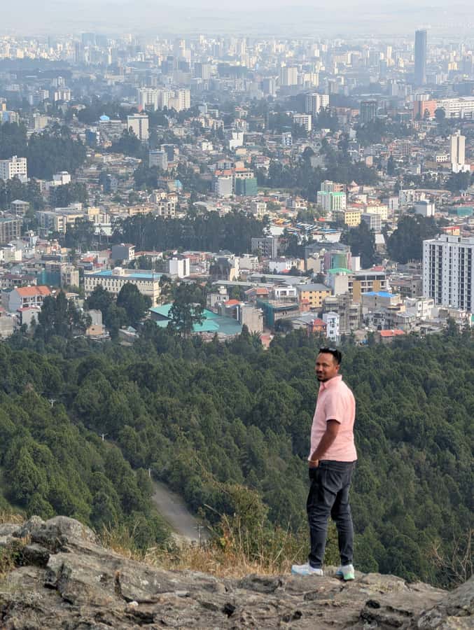 Authentic Addis Ababa City Tour with a Local Guide - Mount Entoto and the view over Addis