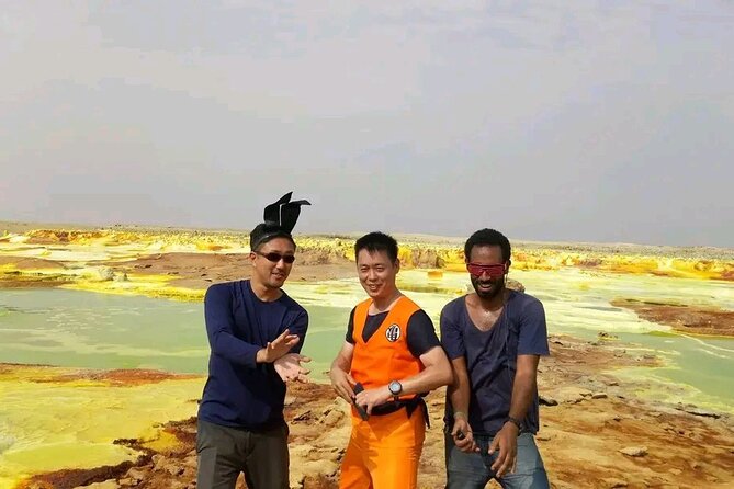 Danakil Depression 4 days Tour - Day 2: Borele Ale and Lake Karum at sunset