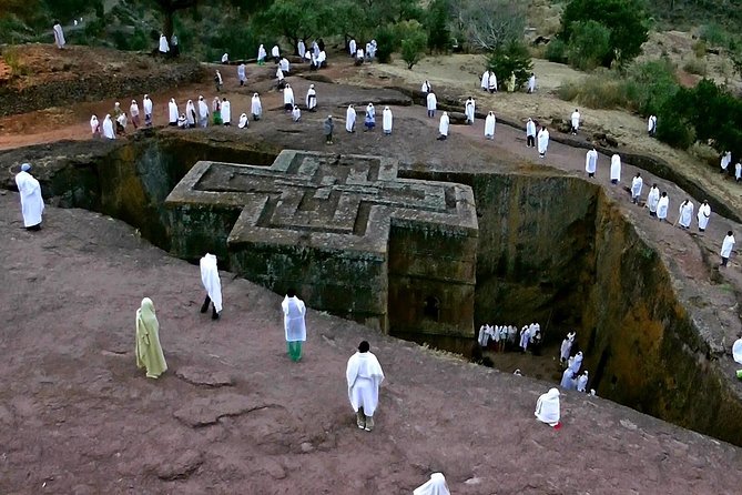 Danakil Depression and Lalibela 5 Days Tours - Day 4: Lalibela’s first church group
