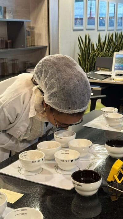 Ethiopia coffee cupping class/Ethiopian food injera making