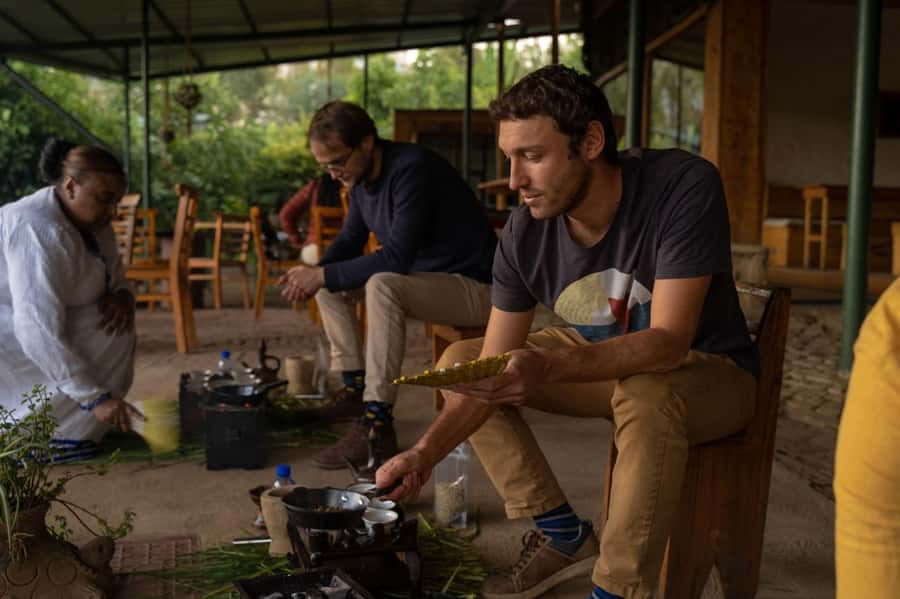 Ethiopia coffee cupping class/Ethiopian food injera making - Practical details before you reserve
