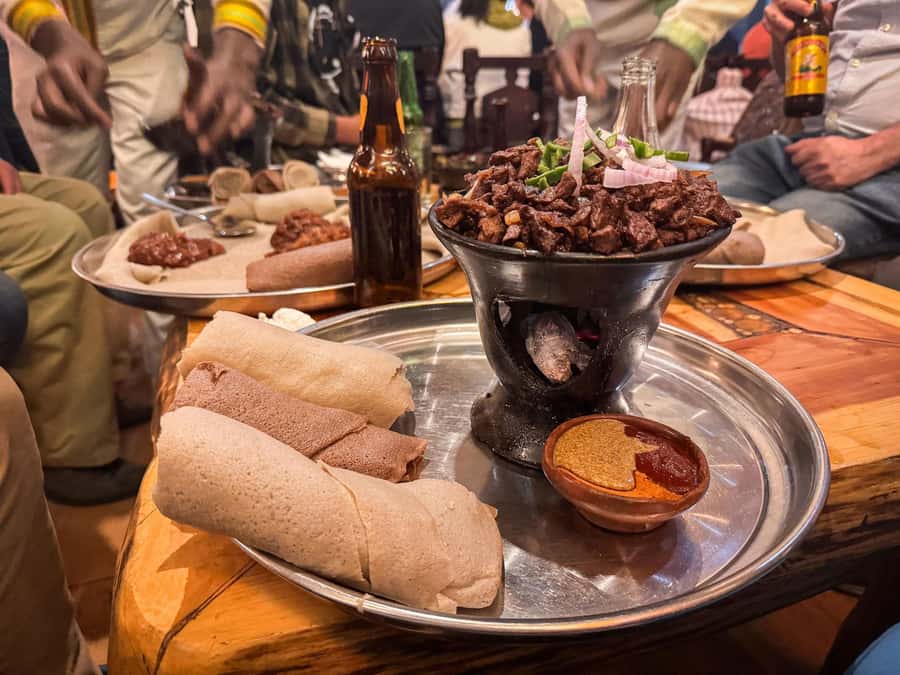 From Addis Ababa: 2-Day Awash National Park and Crater - Lunch in Awash and the move to Doho Lodge
