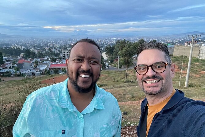 Transit passengers, layover tour through Adiss Abeba - Mount Entoto and the view over Addis Ababa